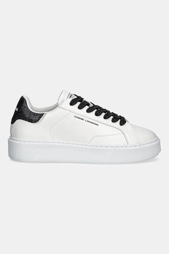 Crime London sneakers din piele NEW EXTRALIGHT 25401AA8.10 alb AW25