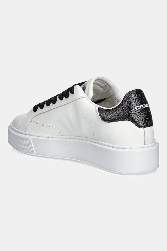 Încălțăminte Crime London sneakers din piele NEW EXTRALIGHT 25401AA8.10 alb