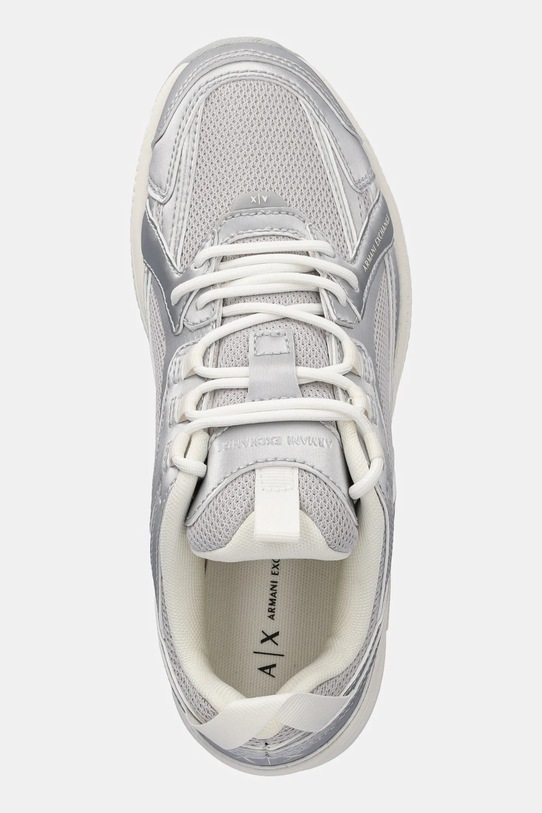 Armani Exchange sneakersy srebrny XW001628.AF17453.MZ127