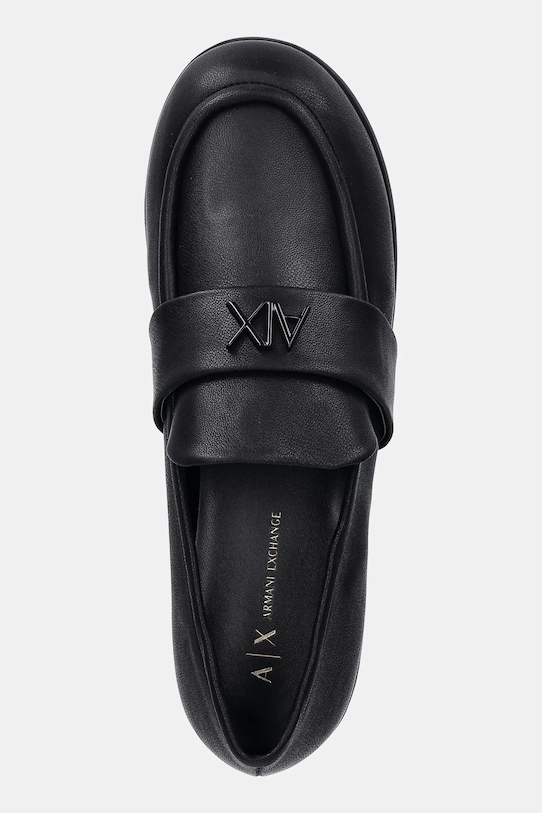 Mokasíny Armani Exchange černá XW001635.AF13876.UC001