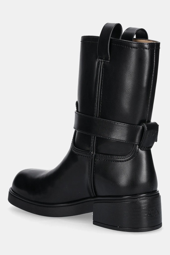 Obuwie Armani Exchange botki XW001654.AF17476.UC001 czarny