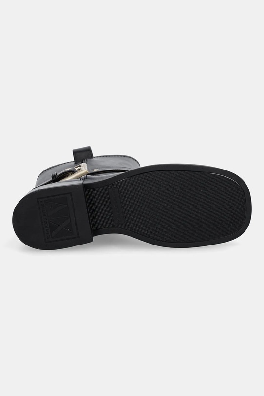 Armani Exchange botki XW001654.AF17476.UC001 czarny