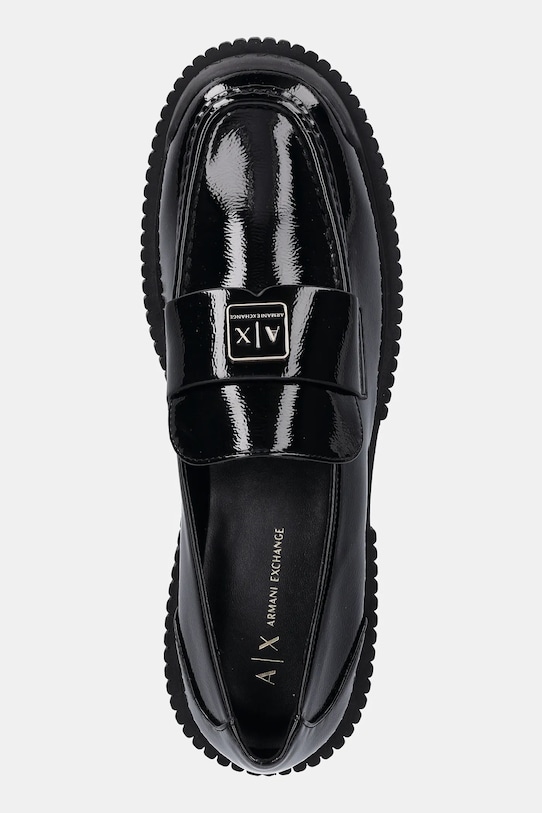 Mokasini Armani Exchange črna XW001672.AF17478.UC001