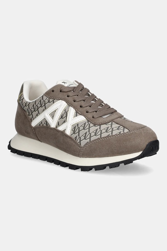 Кросівки Armani Exchange синтетичний бежевий XW002155.AF19529.U1092