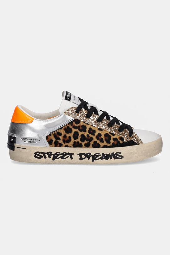 Crime London sneakersy skórzane DISTRESSED 25004AA8.68 multicolor AW25