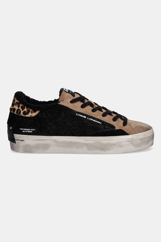 Crime London sneakersy DISTRESSED PLATFORM 25070AA8.20 brązowy AW25