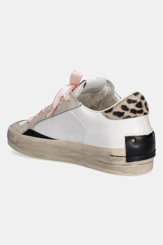 Obuwie Crime London sneakersy skórzane SK8 DELUXE WEDGE 25191AA8.10 biały