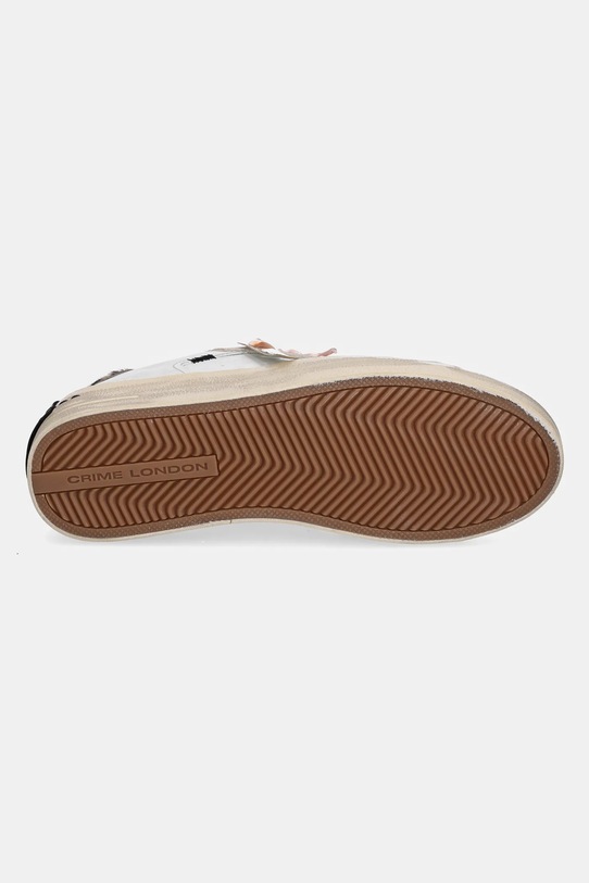 Crime London sneakersy skórzane SK8 DELUXE WEDGE 25191AA8.10 biały