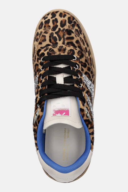 Crime London sneakersy skórzane WEMBLEY brązowy 25250AA8.68