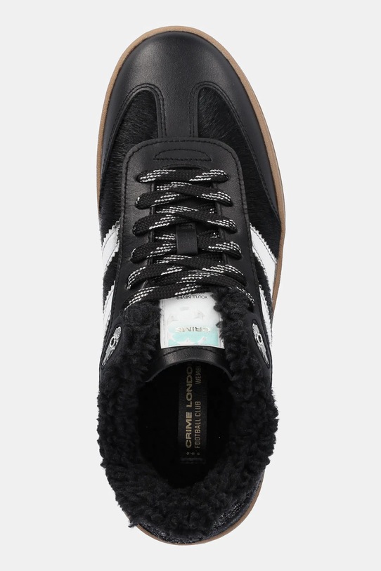 Crime London sneakersy skórzane WEMBLEY czarny 25251AA8.20