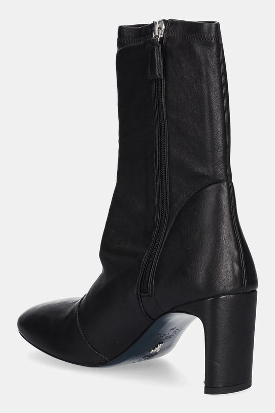 Obuwie Patrizia Pepe botki skórzane 8Y0119.L121.K103 czarny
