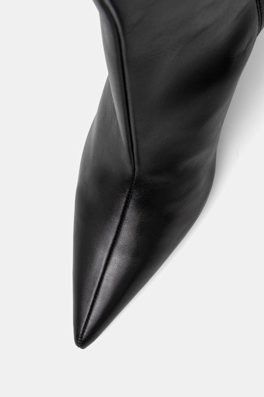 Patrizia Pepe kozaki skórzane czarny 8Y0131.L166.K103