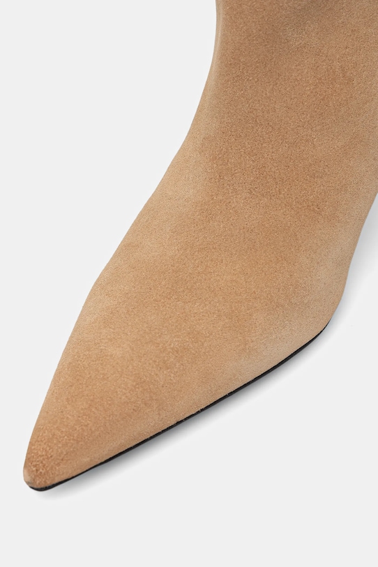 Patrizia Pepe kozaki zamszowe beżowy 8Y0138.L033.B768