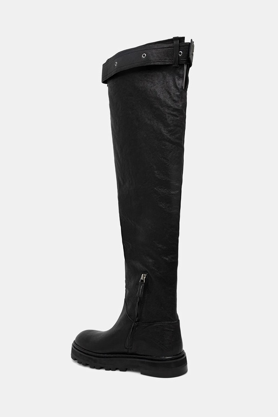 Взуття Шкіряні чоботи Patrizia Pepe 8Y0142.L005.FB30 чорний