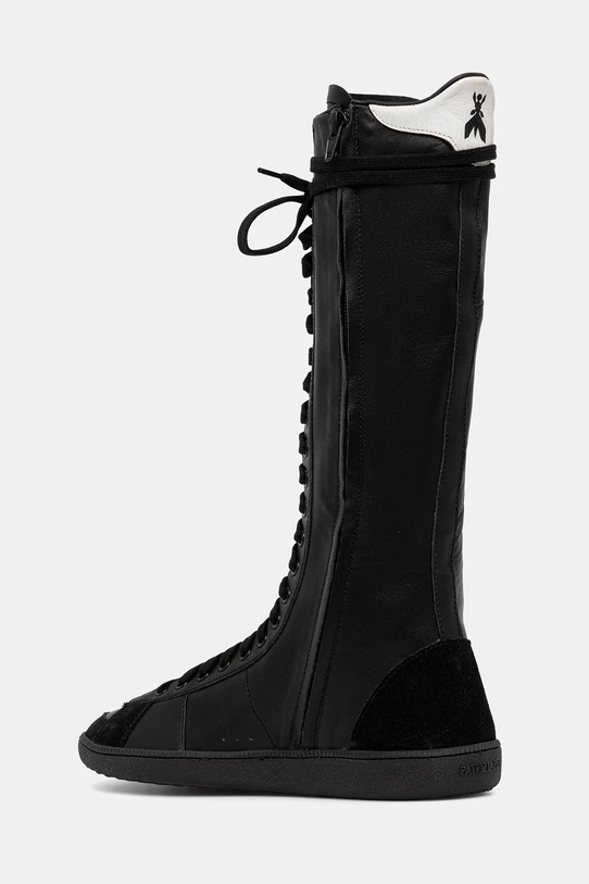 Obuwie Patrizia Pepe trampki skórzane 8Y0145.L150.K101 czarny