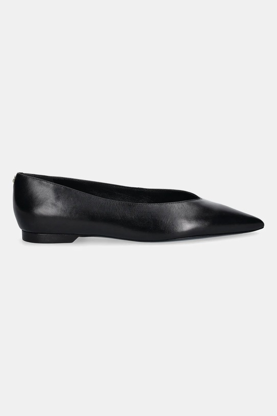 Patrizia Pepe baleriny skórzane 8Z0110.L166.K103 czarny AW25