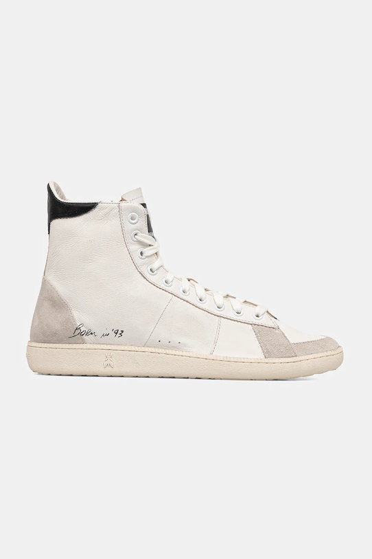 Patrizia Pepe tenisi de piele 8Z0111.L150.FE30 alb AW25