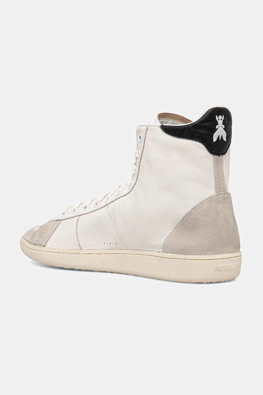 Încălțăminte Patrizia Pepe tenisi de piele 8Z0111.L150.FE30 alb