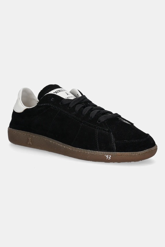 Patrizia Pepe sneakersy zamszowe skóra zamszowa czarny 8Z0113.L055.FG43