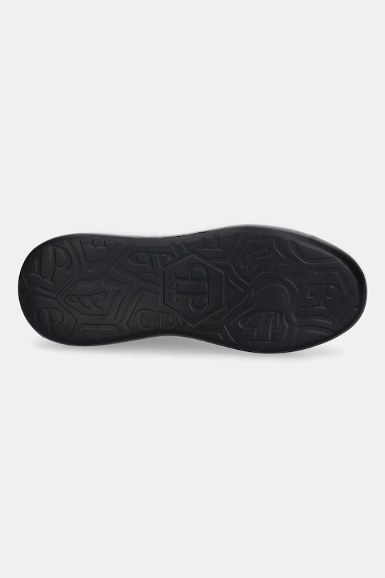 Philipp Plein sneakersy skórzane Megastar USC0862.PLE005.0202 czarny