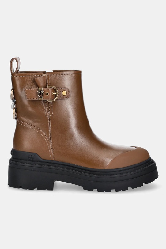 Pinko botki Mia 21 SD0409.P001.GU8 brązowy AW25