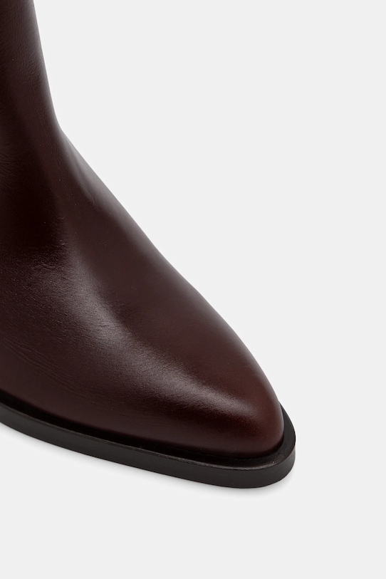 Jonak stivali in pelle DICKINSON CUIR granata 3700217