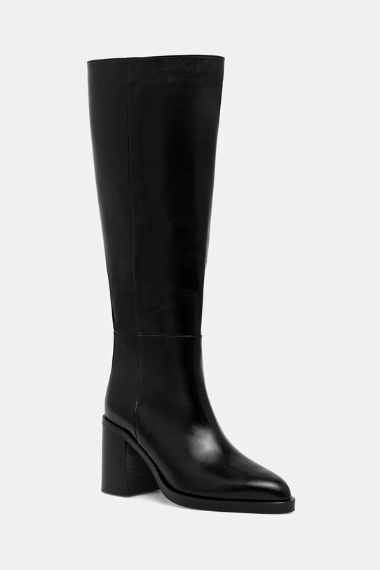 Jonak stivali in pelle DICKINSON CUIR non isolato nero 3700217