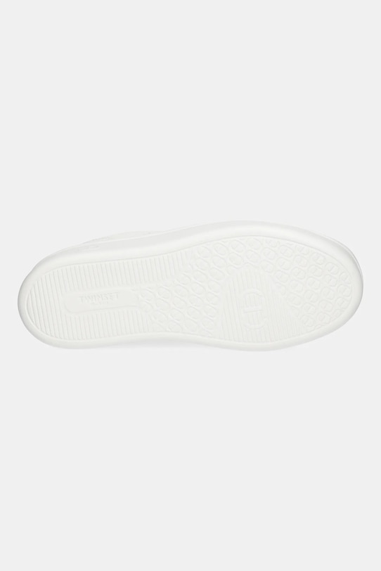 Twinset sneakers din piele 252TCP024.07049 alb