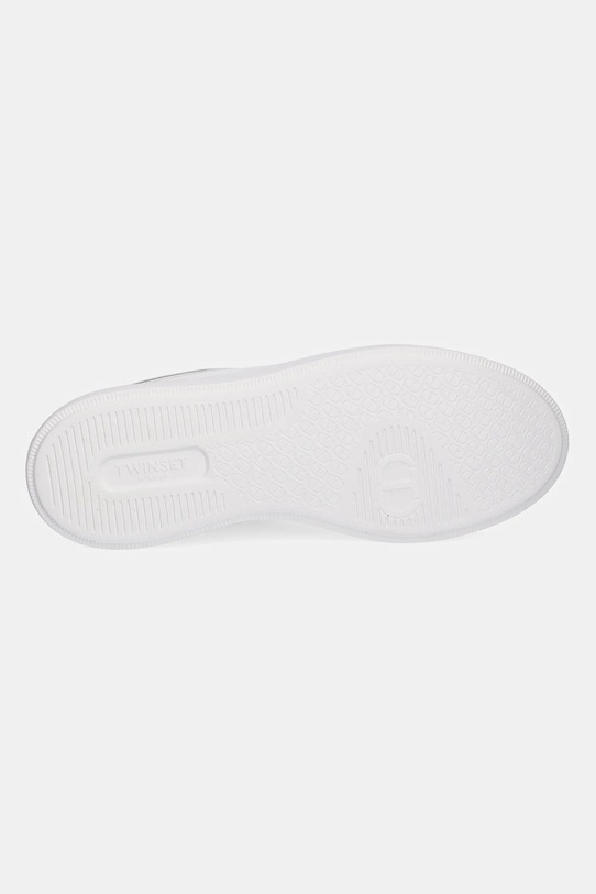 Twinset sneakersy skórzane 252TCP020.07049 biały