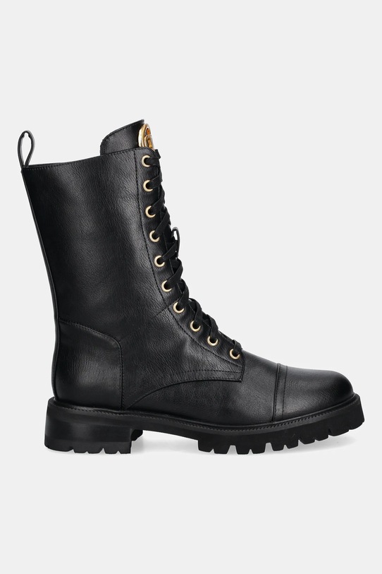 Twinset workery skórzane 252TCP190.00006 czarny AW25