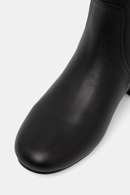 Δερμάτινες μπότες Twinset μαύρο 252TCP240.00006