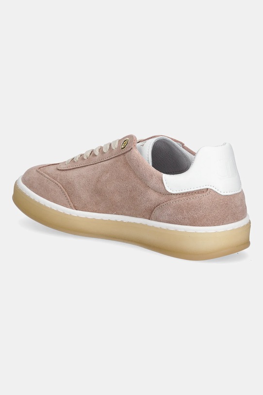 Obuwie Twinset sneakersy zamszowe 252TCP026.00178 różowy