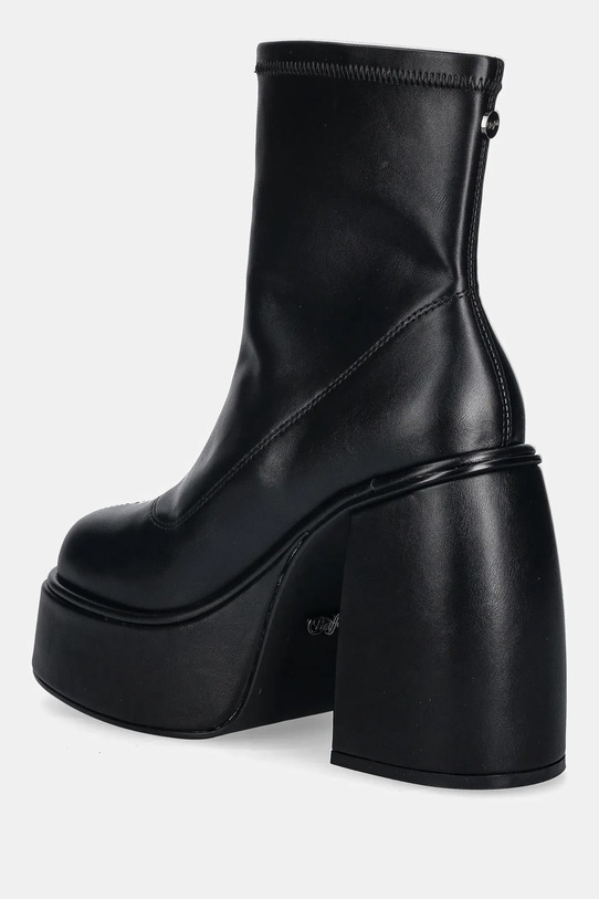 Obuwie Buffalo botki Heart Sock Bootie 1220073 czarny