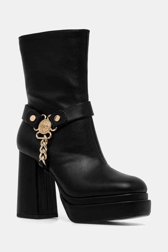 Buffalo botine May Biker Btn peste 8 cm negru 1220075