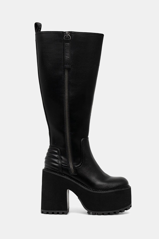 Μπότες Buffalo Killah Hi Zip 1220079 μαύρο AW25
