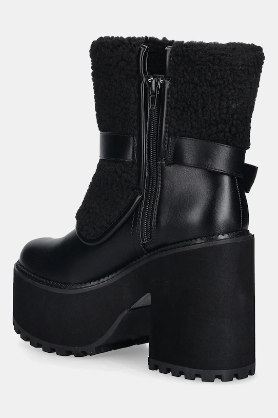 Obuwie Buffalo botki Killah Fold Boot Warm 1220081 czarny