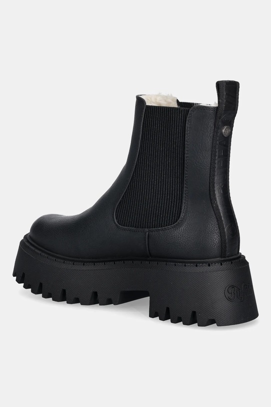 Obuwie Buffalo sztyblety Aspen Chelsea Warm 1270107 czarny