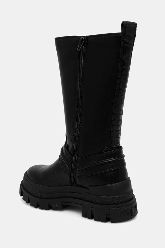 Παπούτσια Μποτάκια Buffalo Aspha Biker Boot Hi 1270123 μαύρο