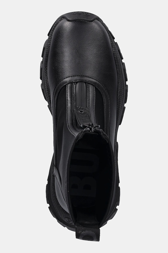 Buffalo bokacsizma Lola Front Zip fekete 1270140