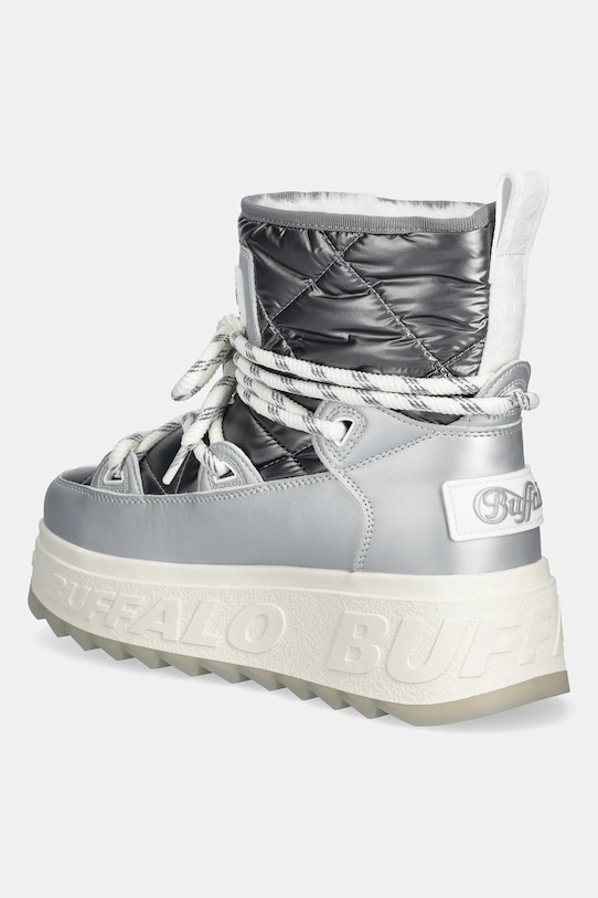 Obuwie Buffalo śniegowce Eliza Snow Boot 1270142 srebrny