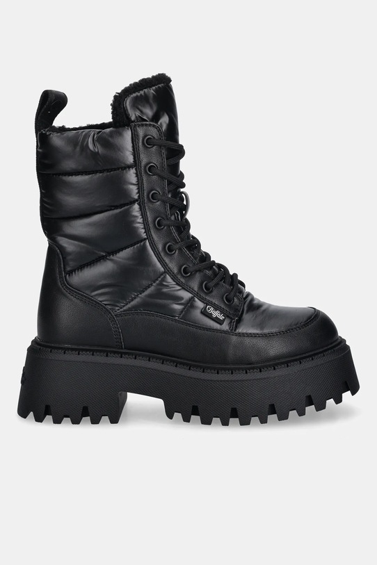 Μποτάκια εργασίας Buffalo Aspen Laceup Quilt 1622597 μαύρο AW25