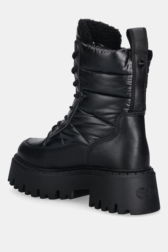 Παπούτσια Μποτάκια εργασίας Buffalo Aspen Laceup Quilt 1622597 μαύρο