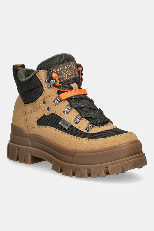 Buffalo workery Aspha Com Hike Mid syntetyczny beżowy 1622600