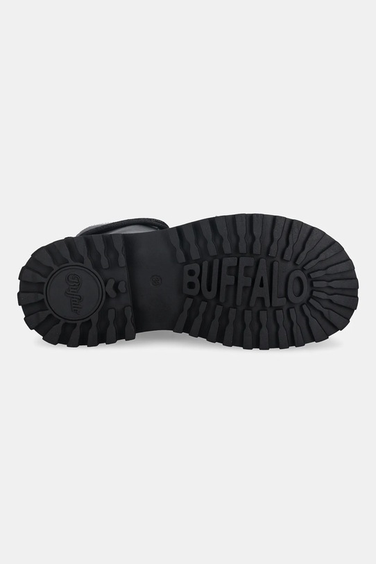 Μποτάκια εργασίας Buffalo Pluto Lace Up Mid 1622614 μαύρο
