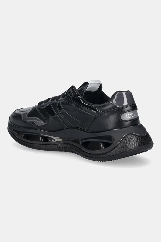 Obuwie Iceberg sneakersy skórzane Space ID231802 czarny