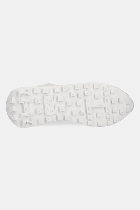 Iceberg sneakersy skórzane Loop ID232005 beżowy