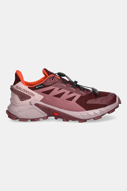 Boty Salomon SUPERCROSS 4 GTX L47594500 burgundské AW25