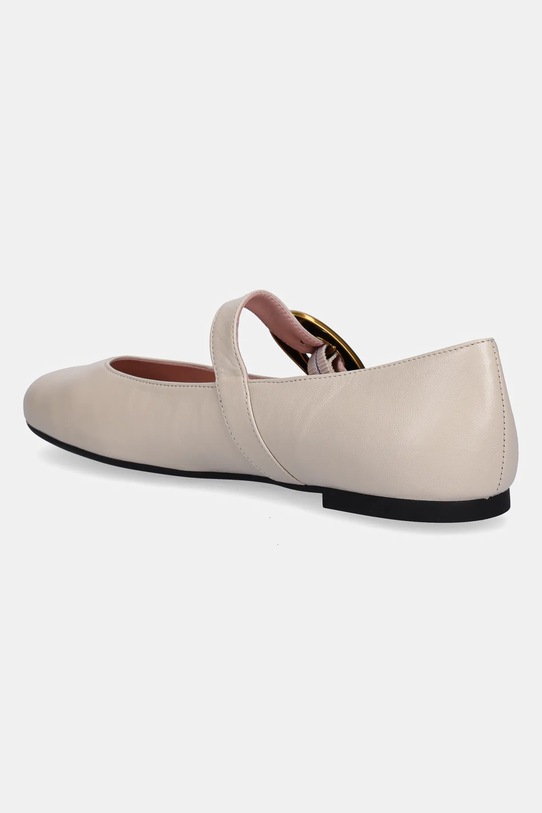 Παπούτσια Δερμάτινες μπαλαρίνες Pretty Ballerinas Nicole 52563.002.9101 μπεζ