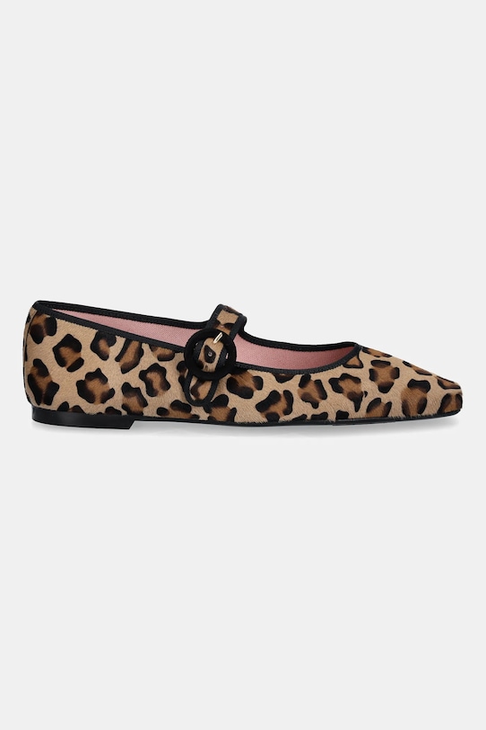 Kožne balerinke Pretty Ballerinas Camille 52655.001.9301 smeđa AW25