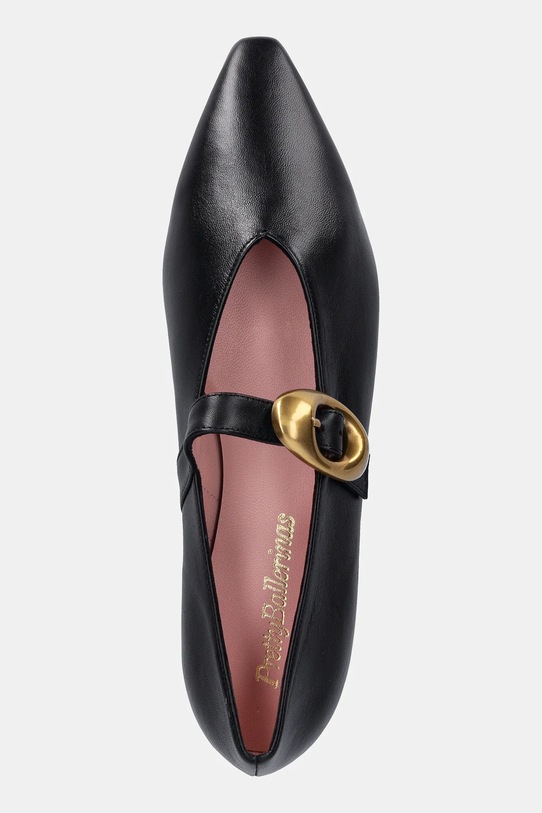 Usnjene balerinke Pretty Ballerinas Tabitha črna 52681.001.9120